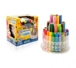 CRAYOLA - TOUR DE 50 CRAYONS